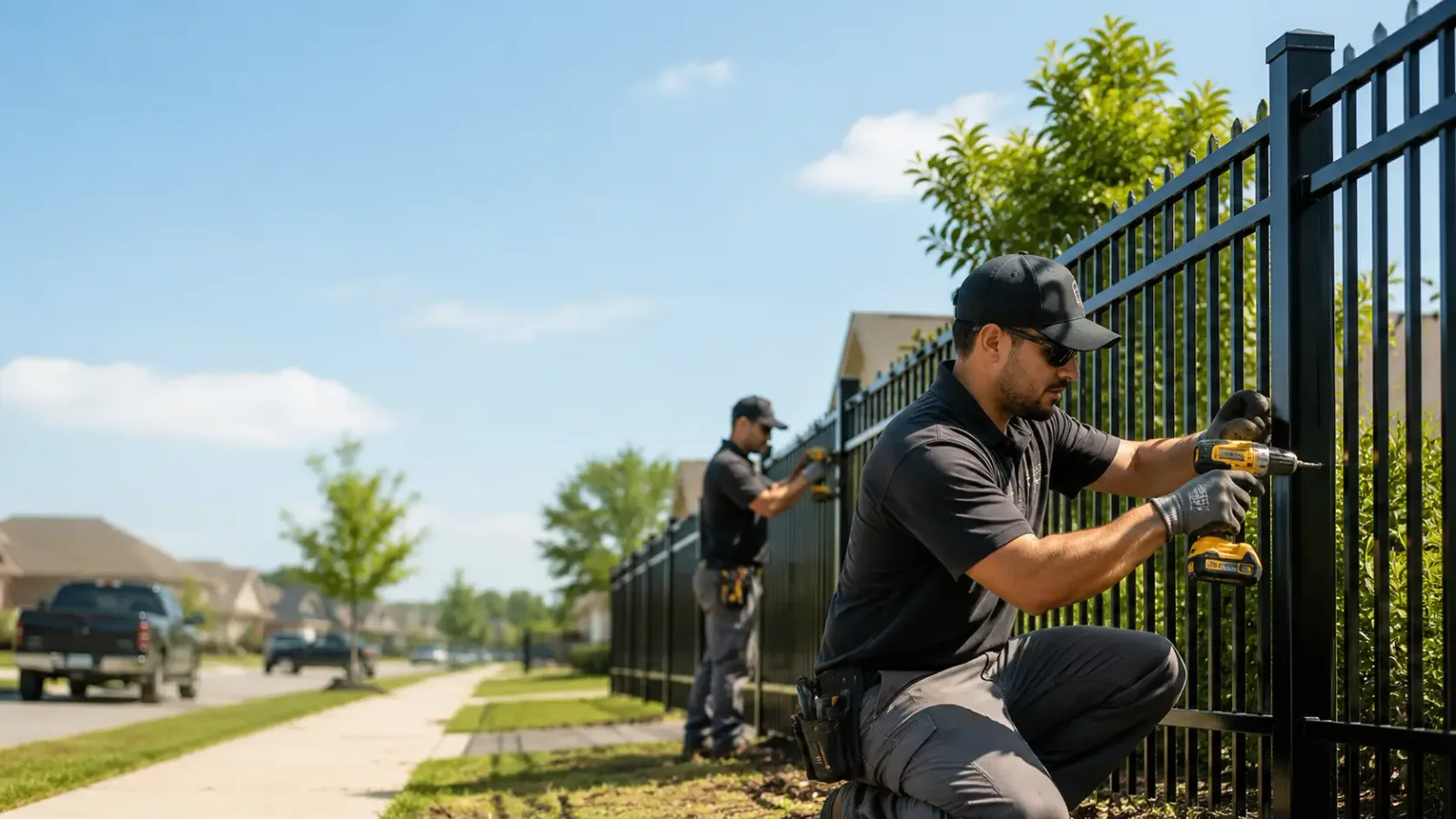 Metal Fence Installation in Washington, GA